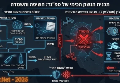 עקב סכנה ברורה ומיידית ישראל במאמץ אינטנסיבי להשמיד את פרוייקט הנשק הכימי באיראן. חיתוך מצב!