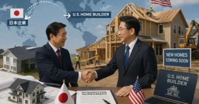 הימור? חברות בנייה יפניות קונות בקצב מהיר חברות בנייה אמריקאיות