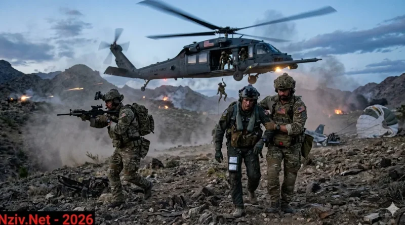 קרבות עזים בין כוחות החילוץ האמריקאים לכוחות איראנים באזור נפילת מטוס הקרב ונטישת הצוות. פרטים ומשמעויות!