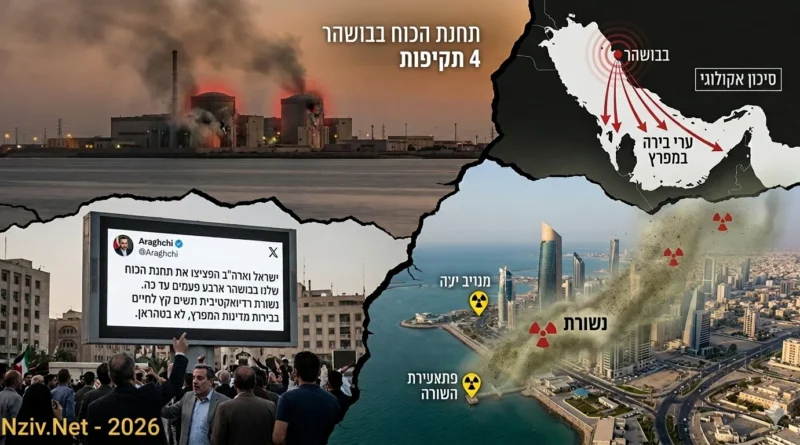 שר החוץ האיראני מאיים על השמדת החיים במפרץ הפרסי אם ישראל וארה"ב יפגעו בכור בבושהר. מה מאחורי?