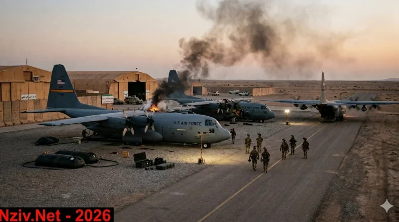 צבא ארה"ב נאלץ להשמיד 2 מטוסי הרקולס שהשתתפו במבצע החילוץ והתקלקלו במנחת מאולתר בעומק שטח איראן