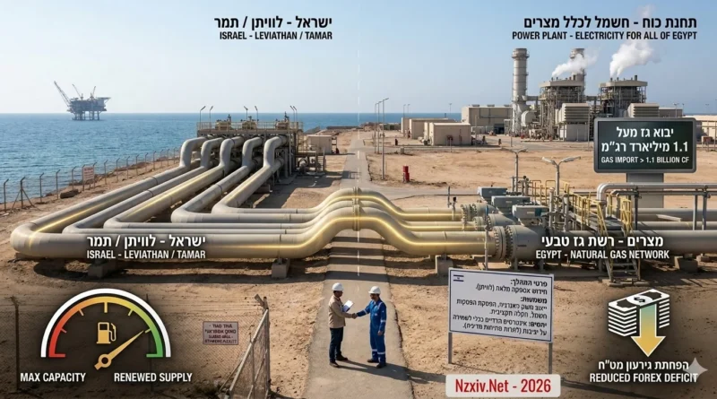 למרות השנאה התהומית ברחוב, ישראל שוב מסייעת לכלכלה המצרית לא לקרוס ולצבאה להמשיך להפר את הסכם השלום