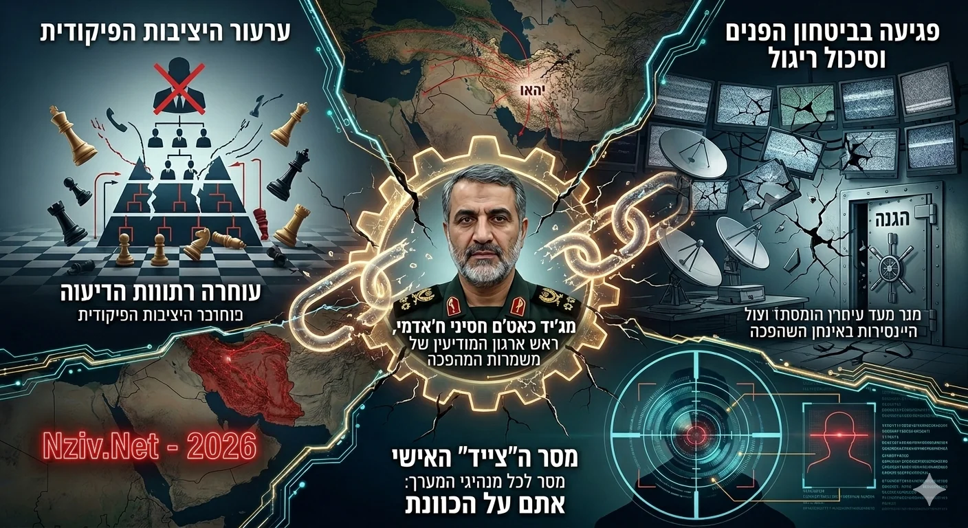 ישראל חיסלה את ראש אמ