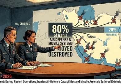 בכירים אמריקאים: 80% ממערכות ההגנ"א והטילים של איראן הושמדו במהלך המבצעים האחרונים