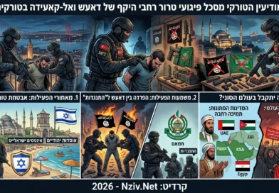 למרות העויינות הטורקית כלפי ישראל השת"פ הביטחוני עוד פועל: מסע מעצרים נרחב בעקבות מידע מודיעיני "חם". מה מאחורי?