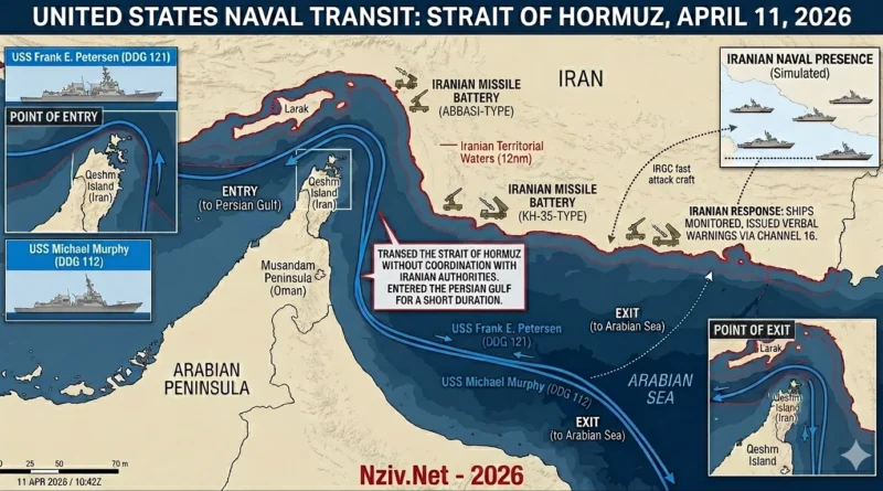 2 ספינות מלחמה אמריקאיות שברו את המצור הימי האיראני במצרי הורמוז. משמעויות