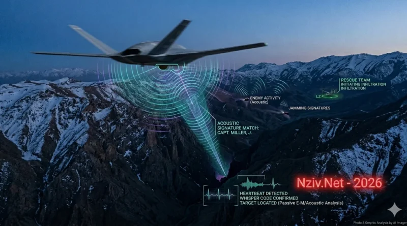 העתיד כבר כאן: המערכת המסווגת של ה-CIA שסייעה באיתור וחילוץ הנווט האמריקאי שצנח בשטח איראן