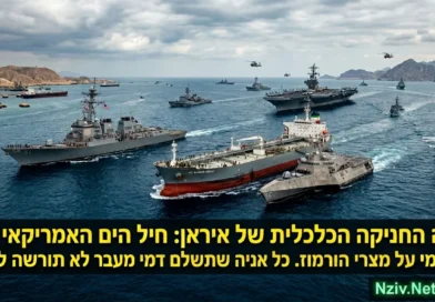החלה החניקה הכלכלית של איראן: חיל הים האמריקאי הטיל מצור ימי על מצרי הורמוז. כל אניה שתשלם דמי מעבר לא תורשה לעבור!