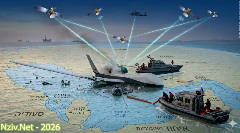 המל"ט האמריקאי המתקדם ביותר לאיסוף מודיעין שפיקח על המצור הימי מול חופי איראן התרסק בנסיבות מסתוריות