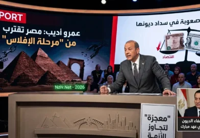 עיתונאי בכיר בטלוויזיה המצרית: מצרים מתקרבת ל"שלב פשיטת הרגל" ומתמודדת עם קושי בתשלום חובותיה
