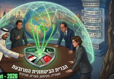 ברית אזורית מרובעת כתשובה לעליית כוחה של ישראל תוך הסתמכות על "מטריה גרעינית" פקיסטנית. סיכונים ומשמעויות