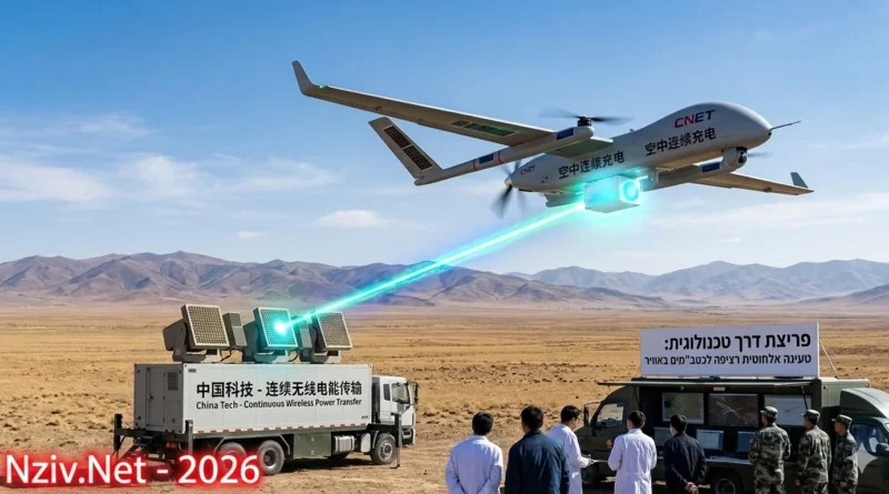 פריצת דרך טכנולוגית בפתח: חידוש סיני עשוי לסלול את הדרך לכטב"מים לטוס ברציפות תוך טעינה רציפה בעודם באוויר