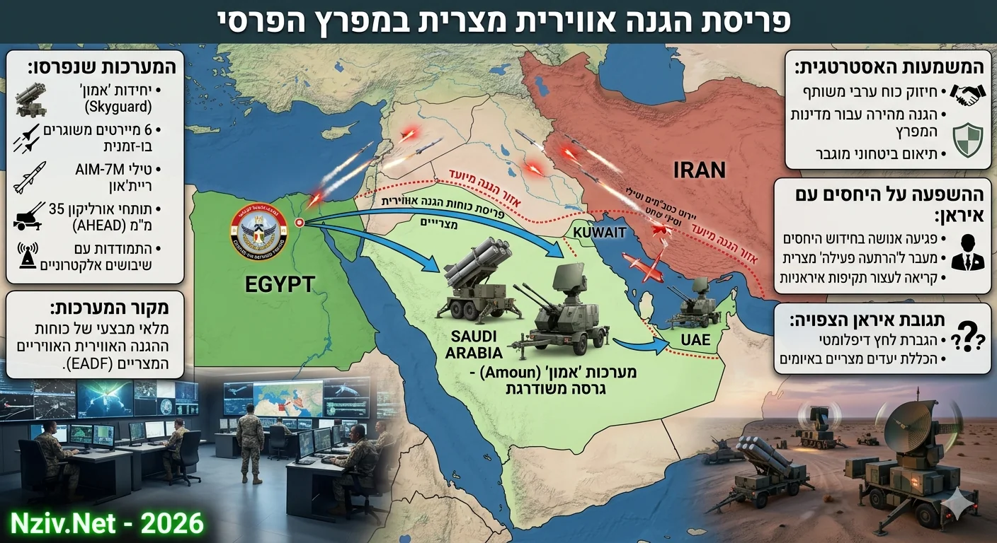צבא מצרים פרס מערכות הגנ