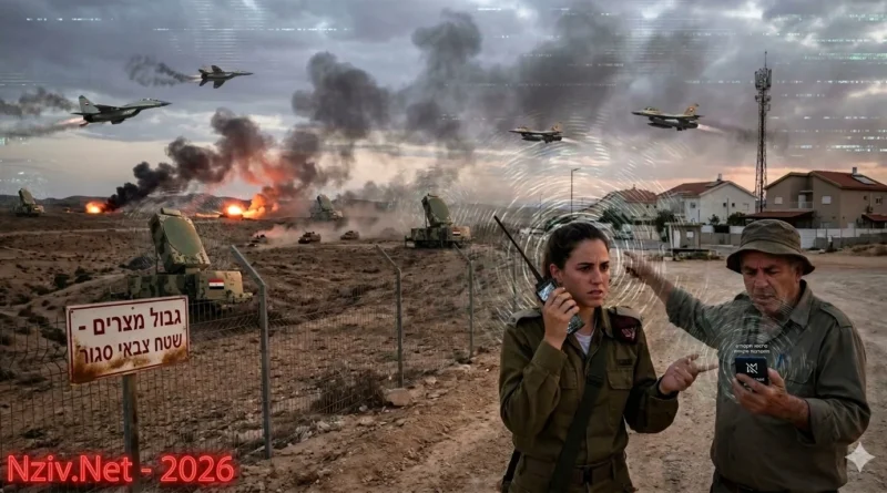 התרגילים הצבאיים המצריים ליד הגבול משבשים את התקשורת בישובים הישראלים הסמוכים. ספוילר: אפשר וזה לא בלי כוונה!