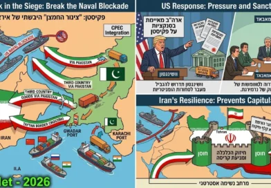 דרמטי: פקיסטן עוזרת לשבור את המצור הימי האמריקאי על איראן. תגובה קשה צפויה!