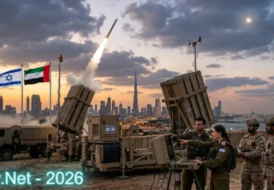 סוללת כיפת ברזל ישראלית על ציוותה פועלת על אדמת האמירויות. פרטים ומשמעויות!