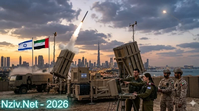 סוללת כיפת ברזל ישראלית על ציוותה פועלת על אדמת האמירויות. פרטים ומשמעויות!