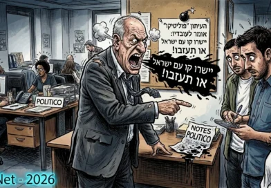 העיתון "פוליטיקו" אומר לעובדיו: יישרו קו עם ישראל או תעזבו!