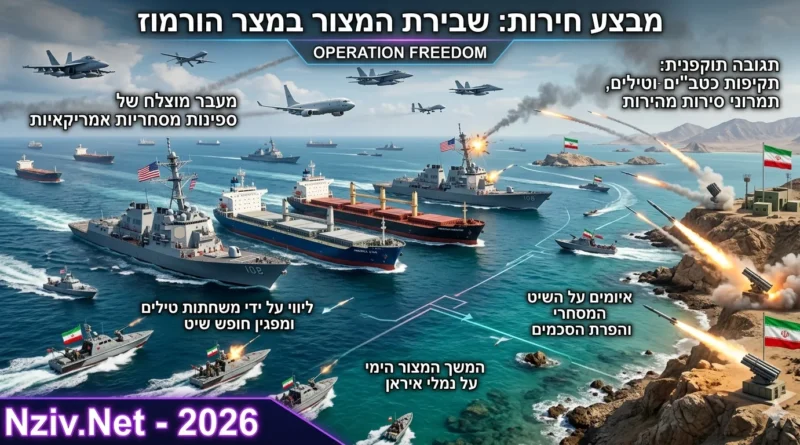 פריצת החסימה האיראנית במצרי הורמוז: ארה"ב העבירה בבטחה 2 ספינות משא. ספויילר: לא נורתה אפילו יריה אחת!