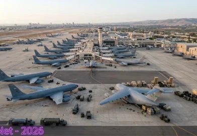 היום (4 במאי 2026), נרשמה פעילות אווירית עצימה ובלתי שגרתית של חיל האוויר האמריקאי בנמל התעופה בן גוריון. רקע ומשמעות!