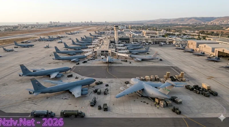 היום (4 במאי 2026), נרשמה פעילות אווירית עצימה ובלתי שגרתית של חיל האוויר האמריקאי בנמל התעופה בן גוריון. רקע ומשמעות!