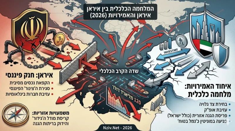 מלחמה כלכלית מתנהלת במלוא עוזה בין האמירויות לאיראן