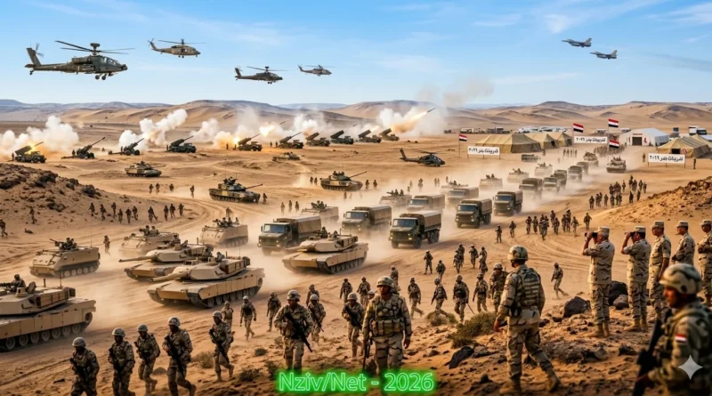 תרגיל "בדר 2026" של צבא מצרים נערך בסמוך לגבול באישור ישראל. הסד"כ, היחידות והתכנים שתורגלו!