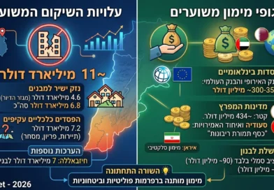 המועצה הלאומית למחקר מדעי בלבנון (CNRS): הערכת היקף ההרס בדרום לבנון ועלות השיקום