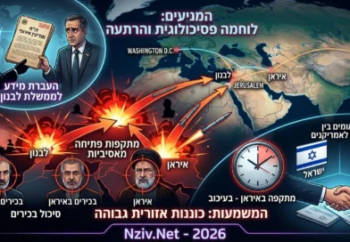 ארגון ביון אירופאי באזהרה לממשלת לבנון: ישראל וארה"ב ערב מתקפת מחץ על איראן וחיזבאללה. ספויילר: ל"פ בתפארתו