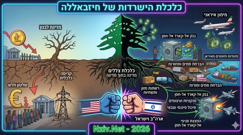"כלכלת הצללים" של חיזבאללה- הרציונל האסטרטגי , היקפים ומערכת הסיכול הישראלית-אמריקאית