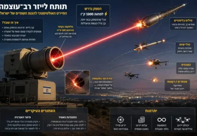 המיירט החשוב ביותר שעדיין חסר למערך ההגנ"א של מדינת ישראל הוא תותח הלייזר רב העוצמה!