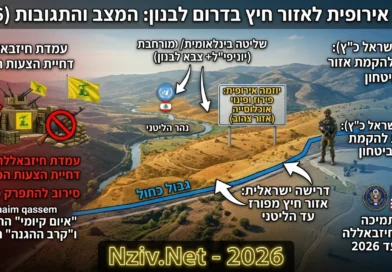 יוזמה אירופית לריקון דרום לבנון מתושבים שיעים ופירוז מלא של האזור. תגובת