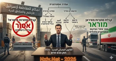 חוק המכס החדש בסוריה ואיסור קבלת סחורות מישראל