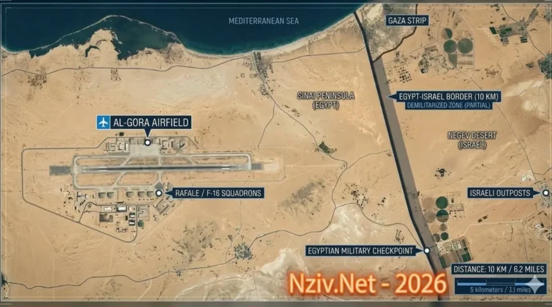מצרים משדרגת שדה תעופה בקרבת גבול ישראל. פירוט משמעויות האיום!
