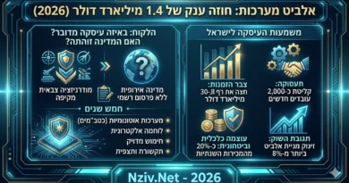 אלביט שוברת שיאים: צבר ההזמנות חצה את רף ה-30 מיליארד דולר בעקבות עסקת ענק