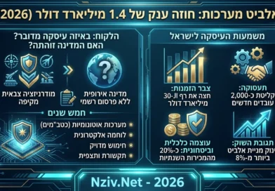 אלביט שוברת שיאים: צבר ההזמנות חצה את רף ה-30 מיליארד דולר בעקבות עסקת ענק