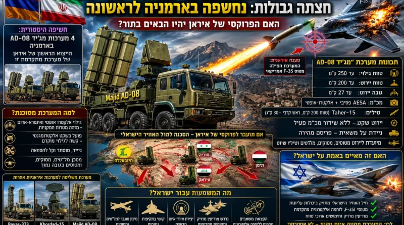 קו אדום חדש במזרח התיכון: איראן מייצאת לראשונה את מערכת הנ"מ "מג'יד" – והמשמעות עבור חיל האוויר הישראלי