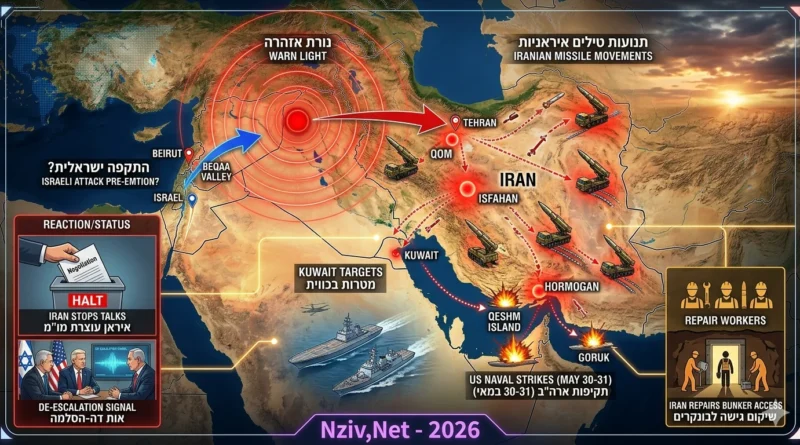 מקורות זרים: טראמפ כפה הפסקת אש על ישראל כדי לעצור מתקפת מנע של טילים בליסטיים איראניים שההכנות כבר היו בעיצומן ואותרו ע"י המודיעין