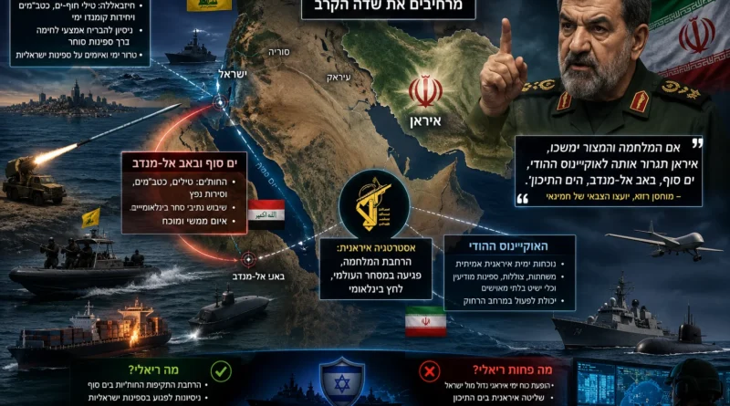 האיום החדש של טהרן: האם איראן מסוגלת לפתוח חזית ימית נגד ישראל בים התיכון?