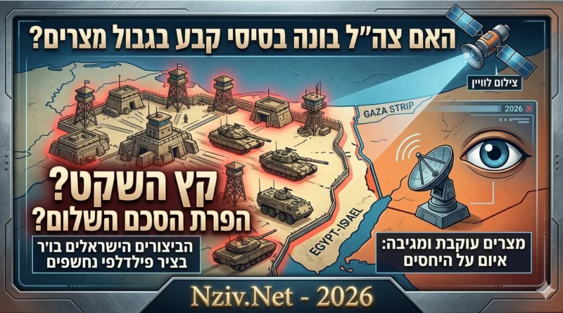 לקראת פיצוץ? האם ביצורי צה"ל  מול גבול סיני ובגבול עזה יובילו למשבר בלתי הפיך עם מצרים?