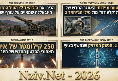 "ג'יהאד 2": הנשק המדויק החדש (יחסית) של חיזבאללה שנחשף בציוץ