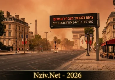 אם אתה מתכננים להגיע לפריס בימים הקרובים – תחשבו שוב! אזעקה אדומה ב-35 מחוזות צרפתיים