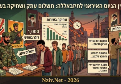 איראן מתכננת להעביר אלפי לוחמים ללבנון במסווה של מגוייסים חדשים לחיזבאללה הסובל מאבדות כבדות