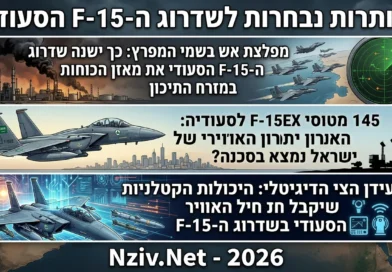 מפלצת אש בשמי המפרץ: כך ישנה שדרוג מטוס הקרב ה-F-15 הסעודי את מאזן הכוחות במזרח התיכון