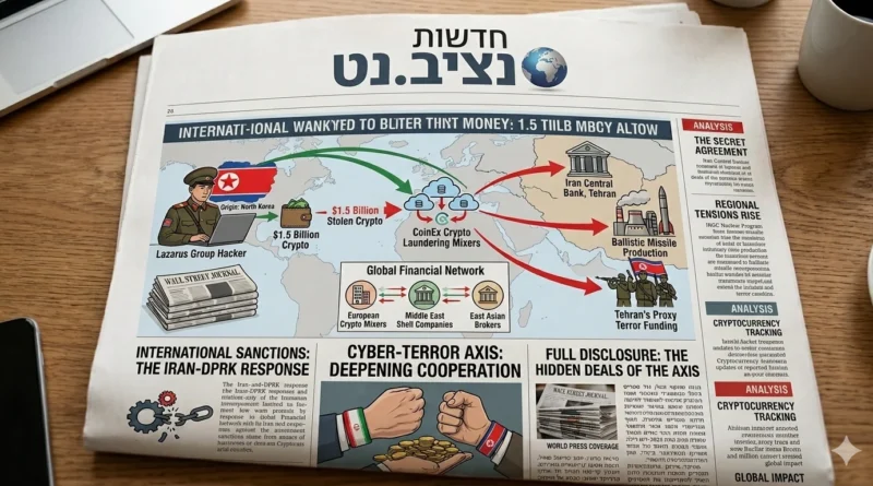 צינור הכסף החשאי: כך הגיעו 1.5 מיליארד דולר שגנבה צפון קוריאה אל הבנק המרכזי של איראן