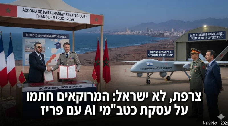 עסקת המל"טים המתאבדים הצרפתית-מרוקאית: מדוע ישראל לא הייתה במשחק הפעם? ספויילר: שיקולים פוליטיים מאחורי!