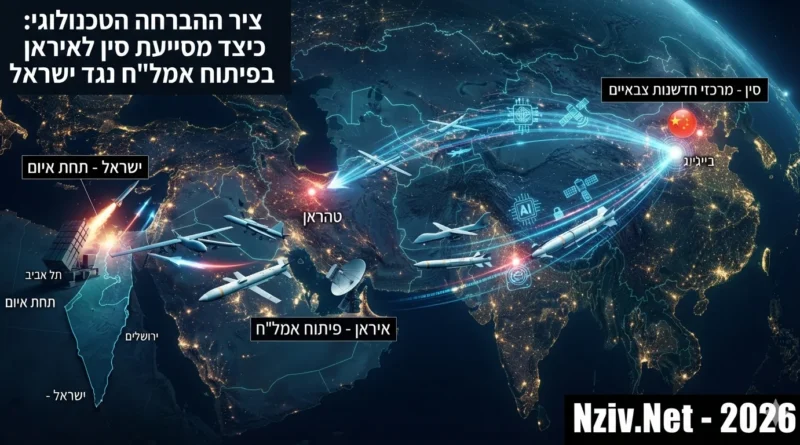 בינה מלאכותית, לוויינים ורכיבי כטב"מים: מאחורי הקלעים של חממות הטכנולוגיה האיראניות בסין והאיום על ישראל