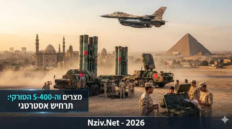 האם מצרים תשים את ידיה על סוללת טילי הנ"מ ,ה-S-400, של טורקיה? כל ההשלכות (כולל על ישראל)