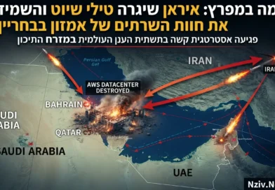 דיווח: איראן השמידה את מרכז הנתונים של אמזון בבחריין; חשש משיבושי ענן עולמיים
