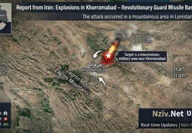 דיווח איראני: פיצוצים באזור ההררי של ח'ורמאבאד – מוקד בסיסי הטילים האסטרטגיים של משמרות המהפכה
